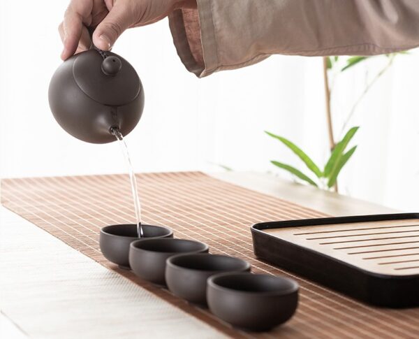 dorozhnyj chajnyj nabor iz 8 predmetov tea guru 25 Дорожный чайный набор из 8 предметов Tea Guru